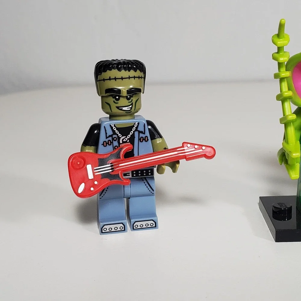 Lego Series 14 Monsters Minifigures Frankenstein Rocker Pirate Witch Plant Tiger